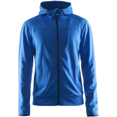 Afbeelding van Craft Leisure Full Zip Hood M 1901692 Sweden Blue