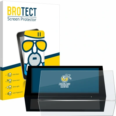 Afbeelding van BROTECT Screenprotector voor Peugeot 308 2022 Infotainment System 10&quot; Folie Beschermfolie Beschermglas matte