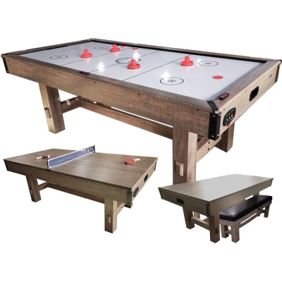 Afbeelding van Airhockey TopTable Dinning Timber w/tennis