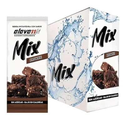 Afbeelding van Eleven Fit Mix Sabor Brownie zonder suiker, 24 stuks, 200 g