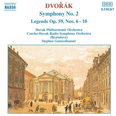 Afbeelding van Slovak Philharmonic Orchestra Dvorák: Symphony No.2/Legends 6 10 (CD)