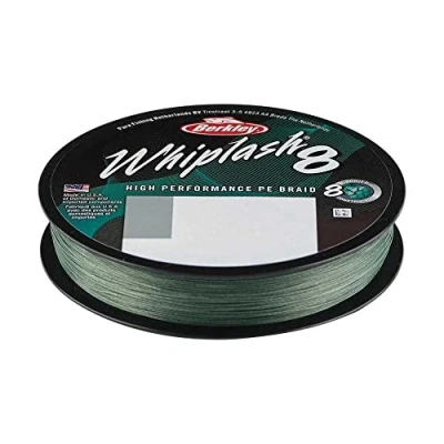 Afbeelding van Berkley Whiplash 8 Gevlochten lijn Green 0.28mm / 47.1kg (270m)