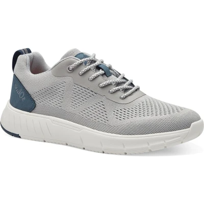 Afbeelding van s.Oliver Sneakers laag, Heren, Maat: 40, Light grey Textiel/ synthetisch
