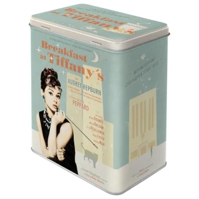 Afbeelding van Audrey Hepburn Breakfast at Tiffany&#039;s Bewaarblik .