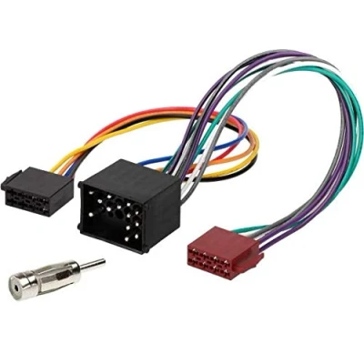 Afbeelding van Sound way Autoradio adapterkabel ISO kabelboom compatibel met BMW, Rover, Mini Cooper