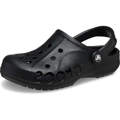 Afbeelding van Crocs Baya, uniseks klompen, zwart.