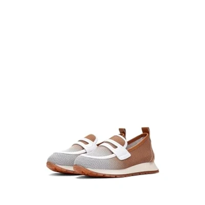 Afbeelding van HISPANITAS Kansas Sport Mocassin voor dames, Wit leer, 38 EU