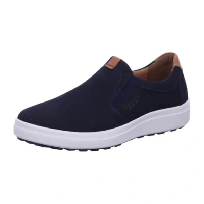 Afbeelding van Josef Seibel Maddox Sneakers laag, Heren, Maat: 44, Oceankombi Leer