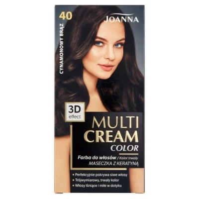 Afbeelding van Joanna Multi Cream Color Hair Dye 40 Cinnamon Bronze