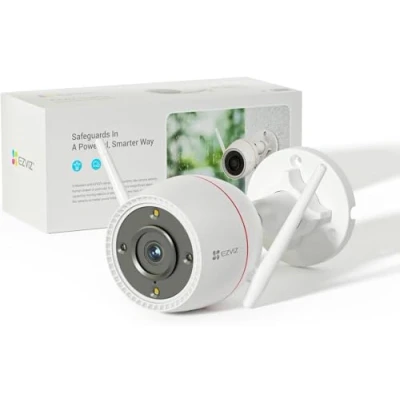 Afbeelding van EZVIZ 2K WiFi bewakingscamera voor buiten, IP beveiliging, kleurrijk nachtzicht, actieve verdediging met licht en sirene, AI personendetectie, bidirectionele audio, IP67, compatibel