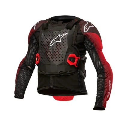 Afbeelding van Alpinestars Bionic Tech Jeugd Protectievest Zwart / Wit Rood maat S/M
