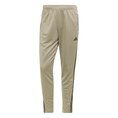 Image de adidas Homme Train Essentials 3 Stripes Training Pants, Silver Pebble/Black, XL