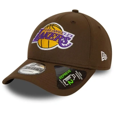 Afbeelding van New Era LA Lakers NBA Repreve Brown 9FORTY Adjustable Cap