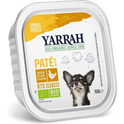 Afbeelding van 12x Yarrah Bio Hondenvoer Paté Kip 150 gr