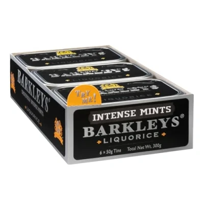 Image de Barkleys Classic Mints Lot de 6 flacons liquide x 50 g