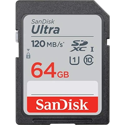 Image de Carte mémoire SDXC SanDisk Ultra 64 Go Gris