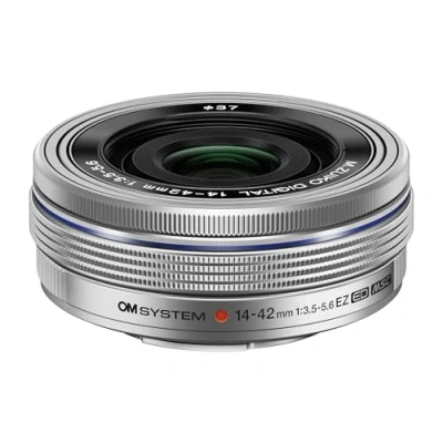 Afbeelding van OM SYSTEM M.Zuiko Digital ED 14 42mm F/3.5 5.6 EZ Pancake zilver