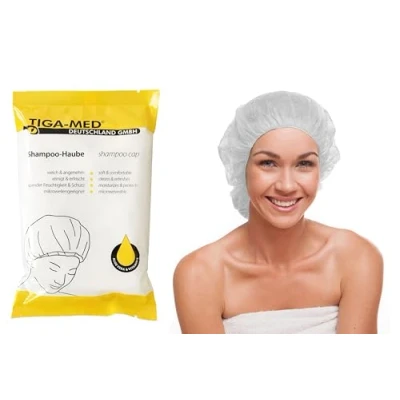 Afbeelding van TIGA Shampoo Caps Set van 5 voor het wassen haar zonder water