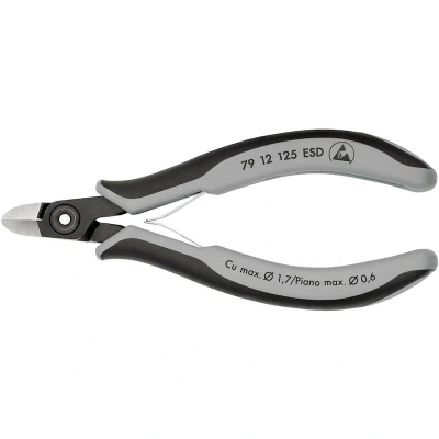 Afbeelding van Knipex Werk 79 12 125 ESD Zijkniptang Met facet mm