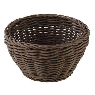 Afbeelding van APS Ronde mand &quot;Profi Line&quot;, donkerbruin, van polypropyleen, Ø 16 cm, hoogte 8 cm