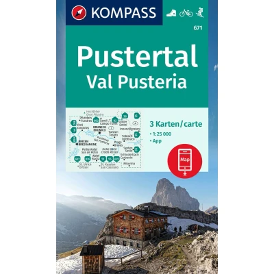 Afbeelding van Kompass WK671 Pustertal, Val Pusteria