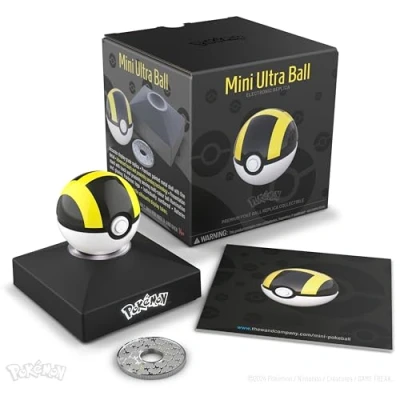 Afbeelding van The Wand Company Pokémon Trainer Mini Poké Ball authentieke replica (Mini Ultra Ball)