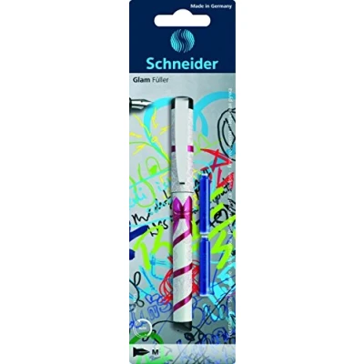 Afbeelding van vulpen Schneider Glam Diamant op blister