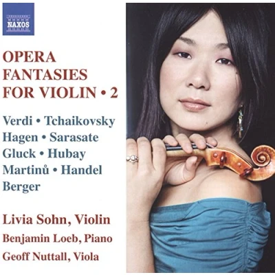 Afbeelding van Livia Sohn &amp; Benjamin Loeb Geoff Nuttall Opera Fantasies For Violin, Vol.2 (CD)