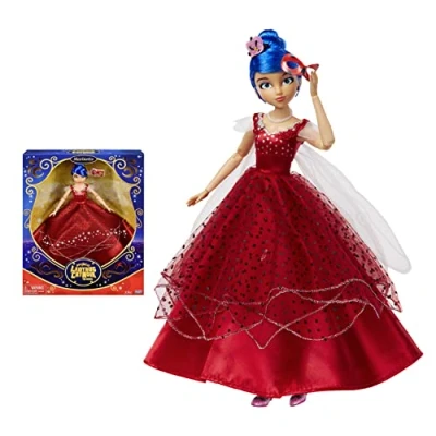 Image de Miraculous Ladybug et Chat noir Poupée Marinette robe de bal mannequin articulée 26 cm P50155