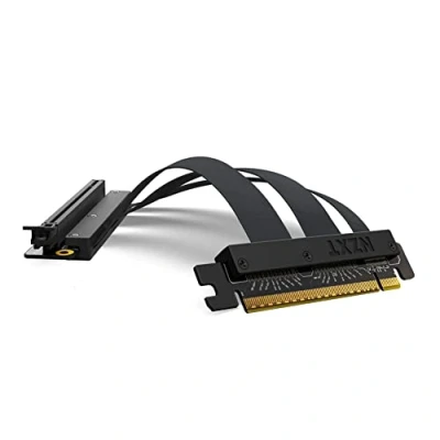 Afbeelding van NZXT PCIe 4,0 x 16 riserkabel AB RC200 B1 flexibele en Shielded Riser Cable High Speed Performance 200 mm lengte