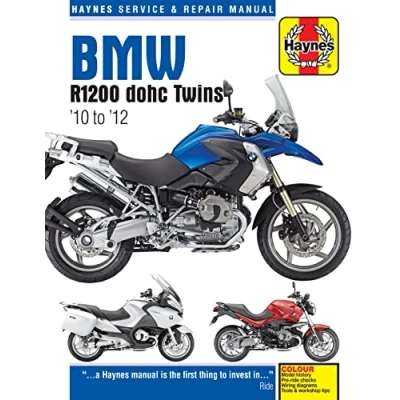 Afbeelding van Haynes BMW R1200 Dohc Twins Service and Repair Manual