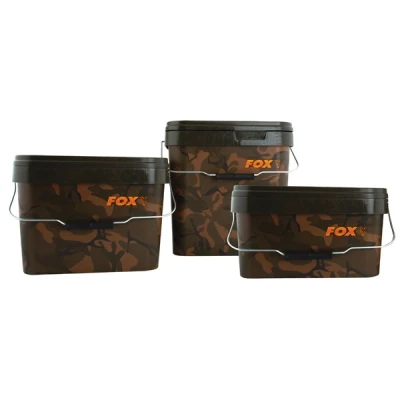 Image de Fox Camo Square Bucket 10L Seau de pêche