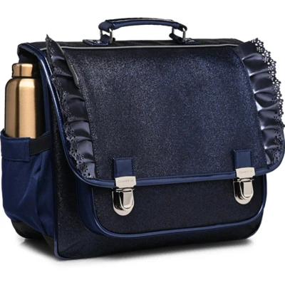 Afbeelding van Caramel &amp; Cie Boekentas/Schooltas Flounces Glitter Blauw