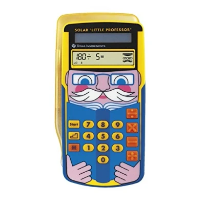 Image de Texas instruments calculatrice scolaire little professor solaire lp101818