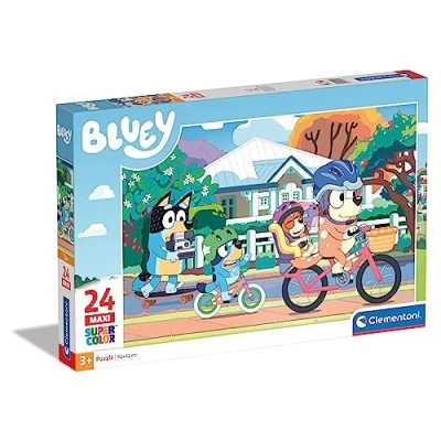 Afbeelding van Puzzel Bluey Clementoni SuperColor Maxi 24 Onderdelen