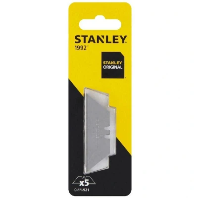 Image de STANLEY 0 11 921 lame de rechange 1992 sans trous sur carte (5 pcs)