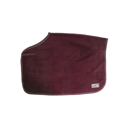 Image de Kentucky Couverture de Marcheur Carré Heavy Fleece Bordeaux M
