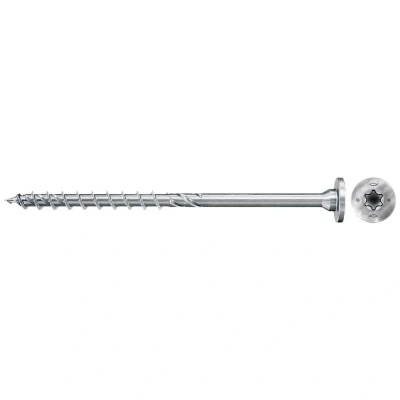 Afbeelding van Fischer PowerFast II 561788 Verzonken houtschroef 6 mm 180 Interne vertanding Staal Galvanisch verzinkt 100 stuk(s)