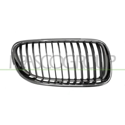 Afbeelding van PRASCO BM0252043 Grille Auto Rechts voor Verchroomd Zwart BMW: 3 Coupe