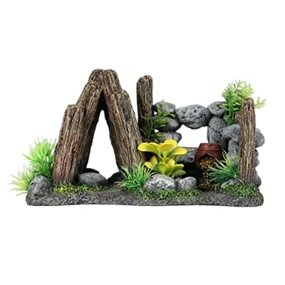 Afbeelding van Aqua Della Aquariumdecoratie Vissen Paradise 19x11x10cm 1st