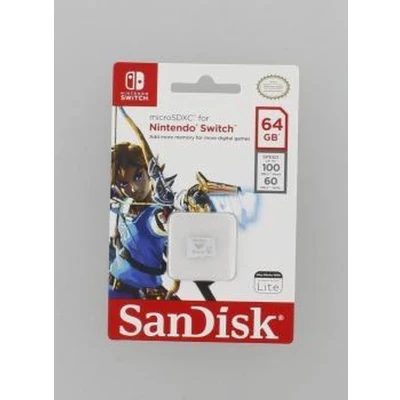 Afbeelding van SanDisk MicroSDXC Extreme Gaming 64GB (Nintendo licensed)