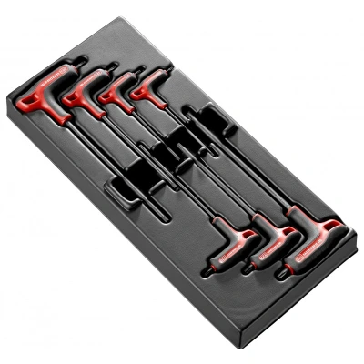 Afbeelding van Facom MOD.89TXA module 7 TORX inbussleutels, T handgreep, Actie 2020