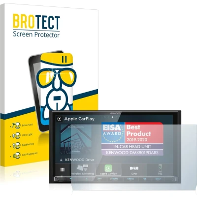 Afbeelding van BROTECT Screenprotector voor Kenwood DMX8019DABS (met uitsparing) Folie Beschermfolie Beschermglas transparant