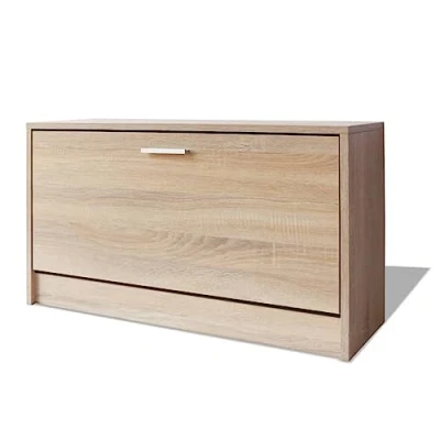 Image de vidaXL Banc à chaussures 80 x 24 45 cm Chêne