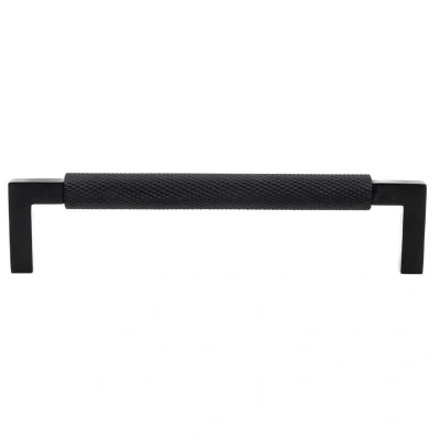 Afbeelding van Messtique Meubelgreep Knurled 135mm matzwart
