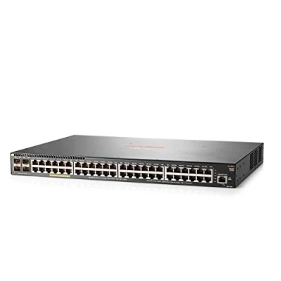 Afbeelding van Hewlett Packard Enterprise Aruba 2930F 48G PoE+ 4SFP+ Managed L3 Gigabit Ethernet (10/100/1000) Grijs 1U Power over (PoE)