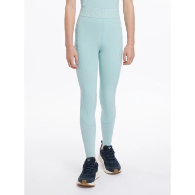 Image de LeMieux Legging d&#039;Équitation Lizzie Mesh Enfants AquaVendu par Agradi