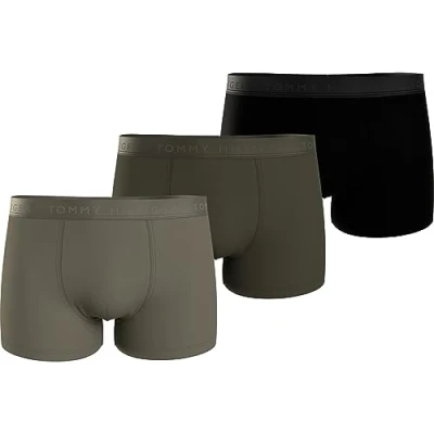 Afbeelding van Tommy Hilfiger 3 PACK Onderbroeken, Heren, Maat: Large, Op black