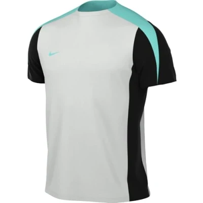 Afbeelding van Nike Performance Sport Tshirt, Heren, Maat: Large, Photon dust black dynamic turquoise