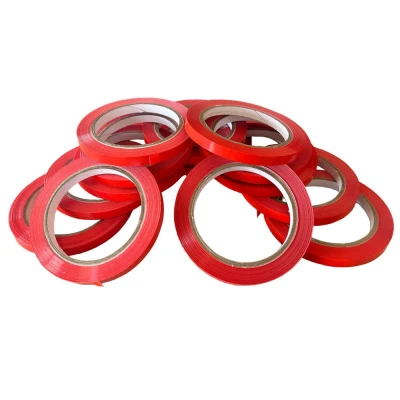 Afbeelding van Kortpack Rode PVC tape 9mm X 66mtr Rood (16 Rollen)